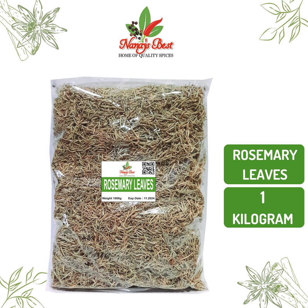 NanaysBest Rosemary 1 Kilo Rosemary herb Rosemary dry Leaves 1000g