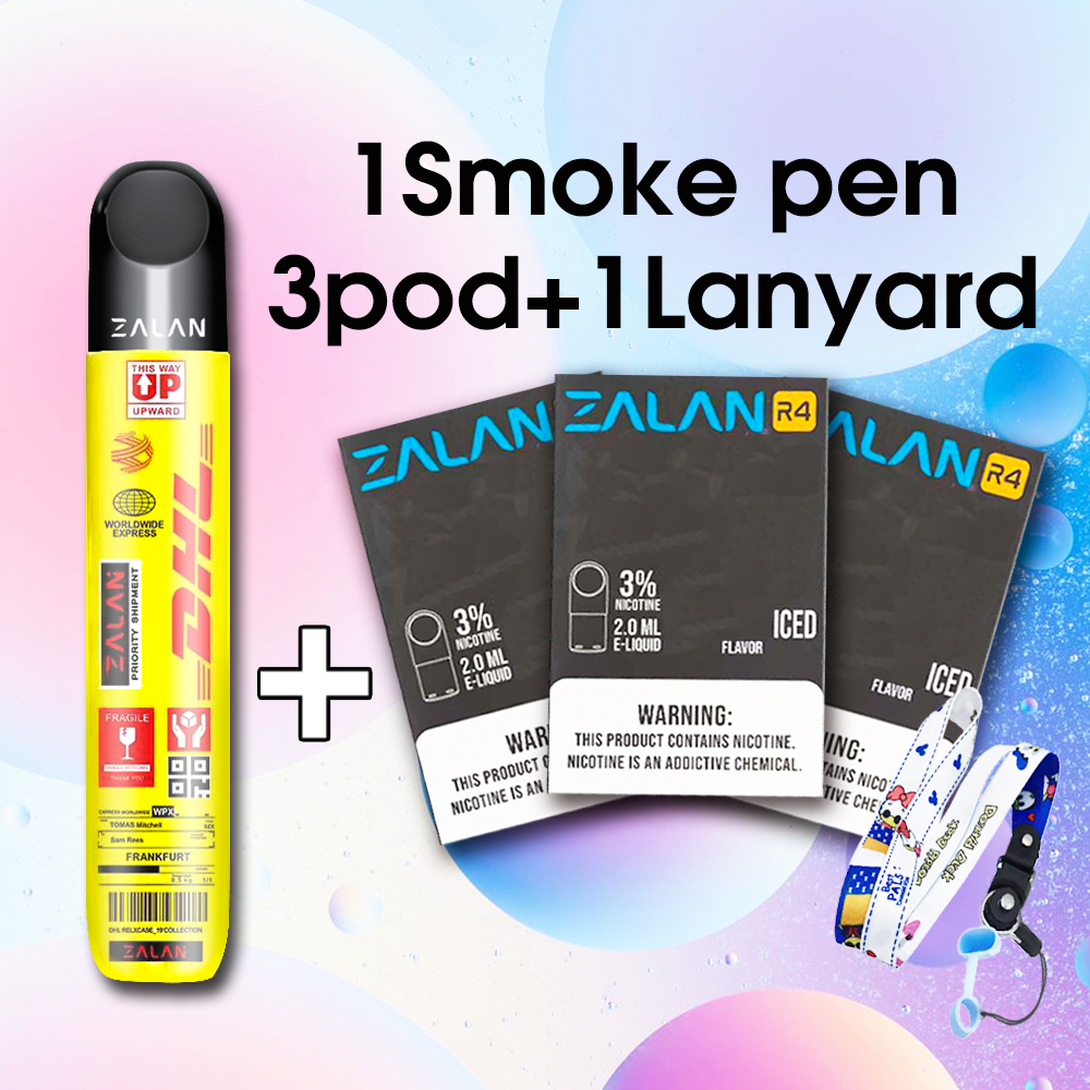 ZALAN Vaper original rechargeable device kit ZALAN R5+3 ZALAN juice pod