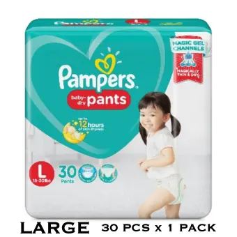 pampers pants l size price