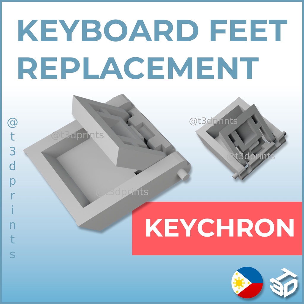 rakk keyboard 2pcs Keyboard Feet Leg Stand Replacement for Keychron