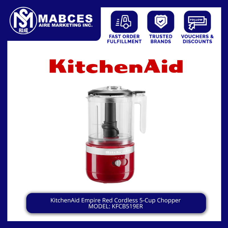 KFCB519ER by KitchenAid - Cordless 5 Cup Food Chopper