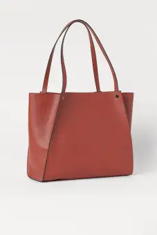 h&m faux leather bag