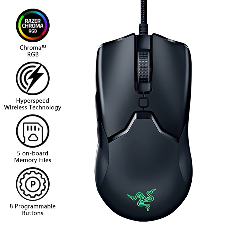 Original Ra zer Viper Mini Gaming Mouse 8500DPI Ultra-light RGB Light ...