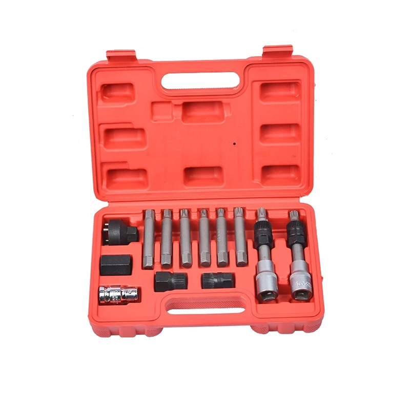 13 Pcs Alternator Pulley Tool Kit Alternator Tool Set / Repair ...