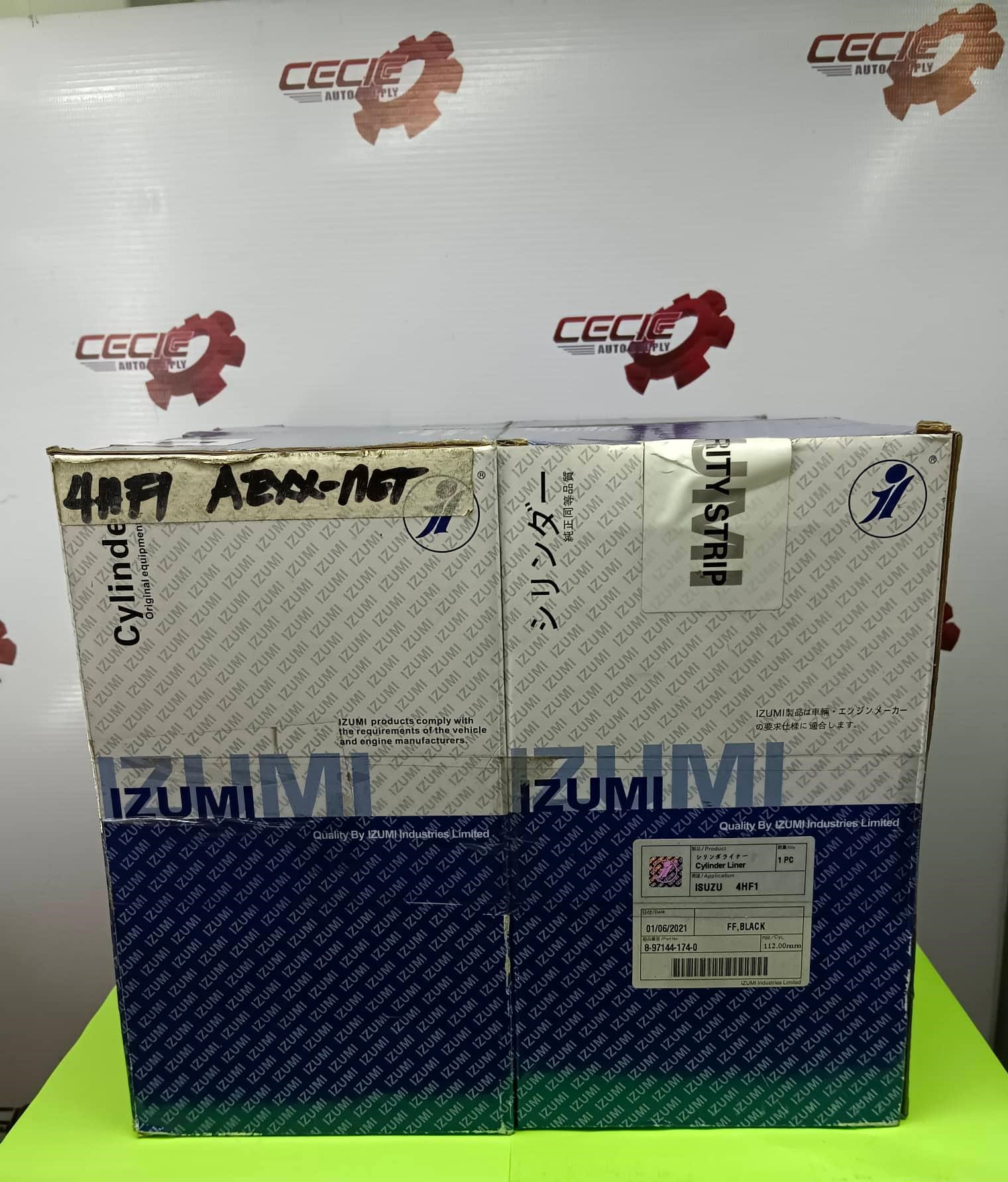 Izumi Cylinder Liner for Isuzu 4HF1 4pcs 1 Set 8971441740 Lazada PH