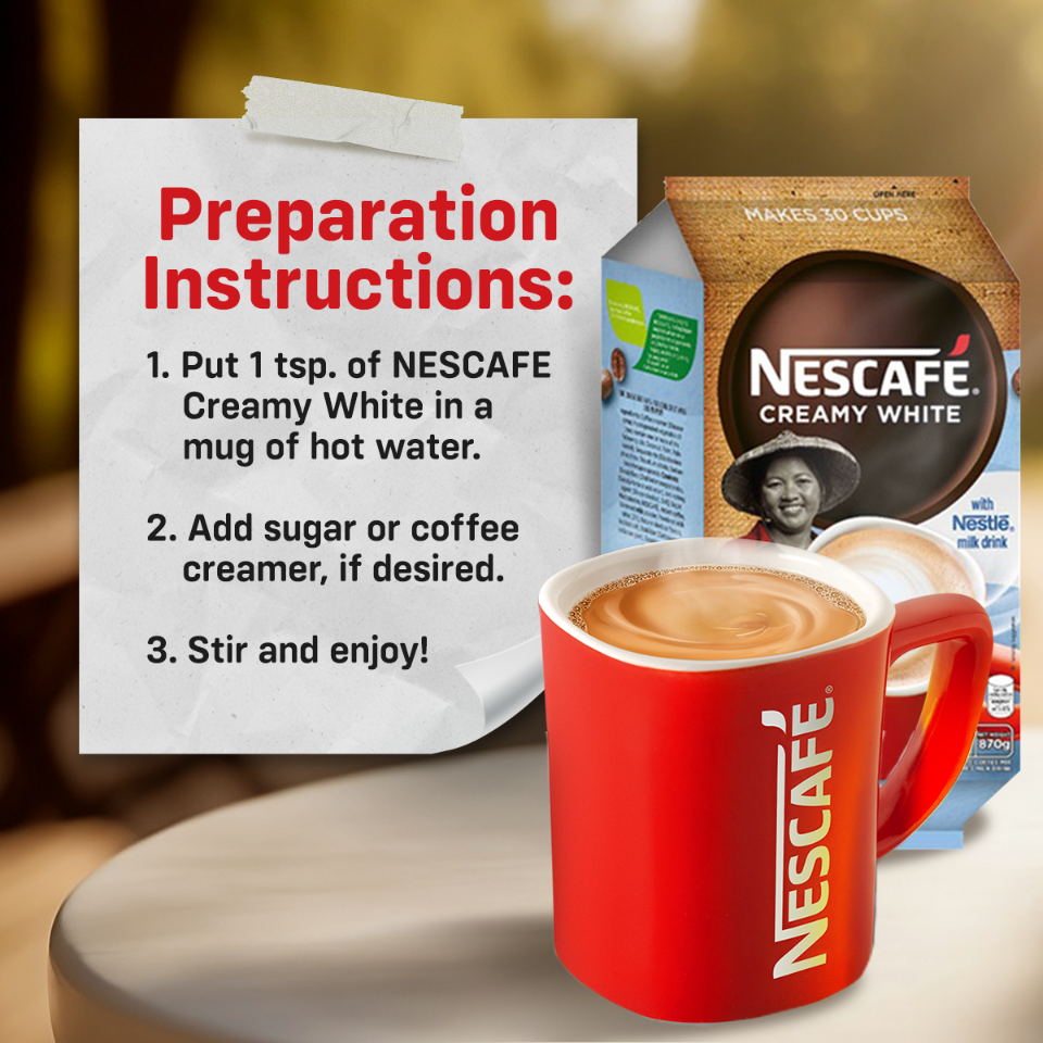 Nescafe - Original Coffee Mix - Kapeng Pilipino - 30 Pack Sachet Servings -  840 G