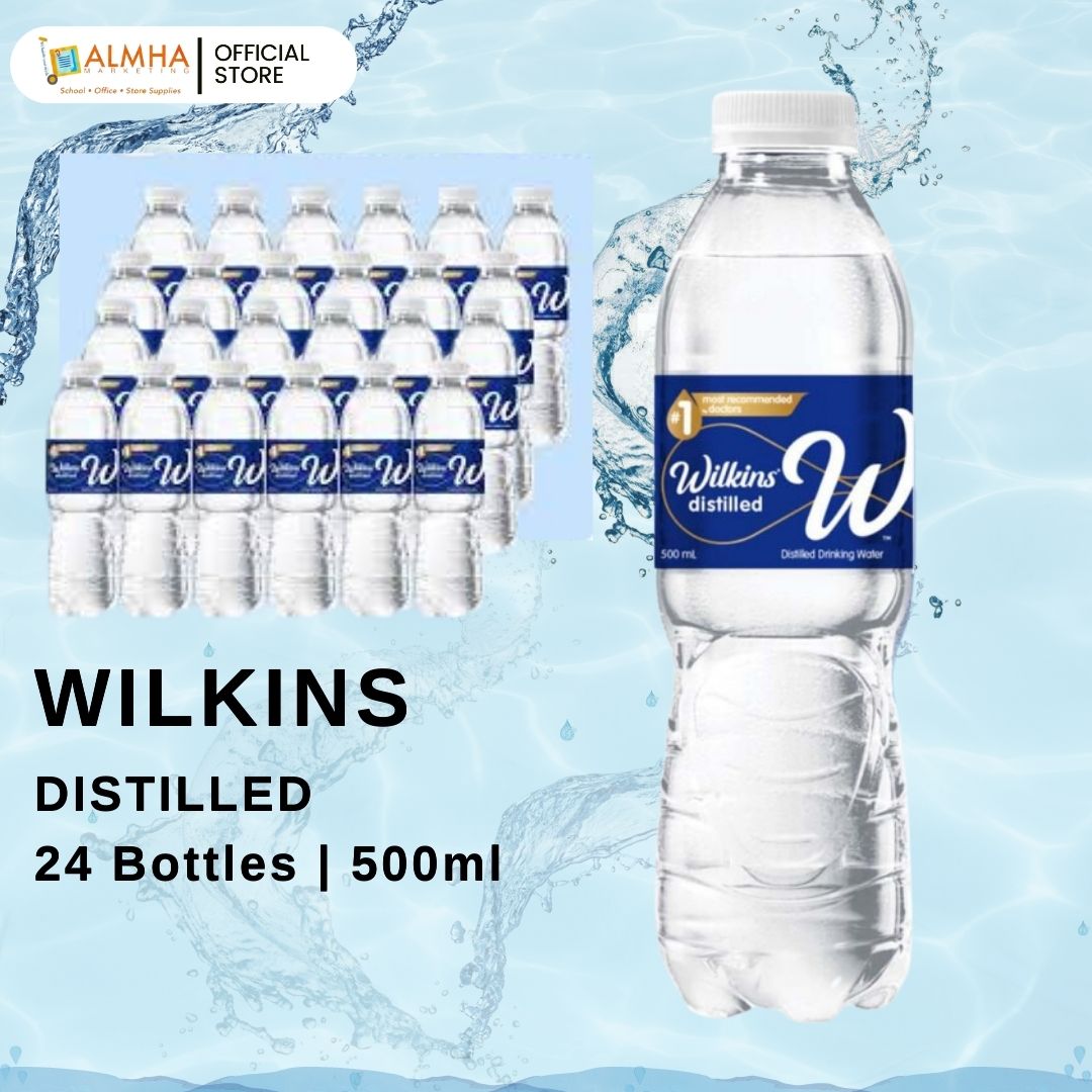 Wilkins Distilled 500ml | 24 Botttles | Lazada PH