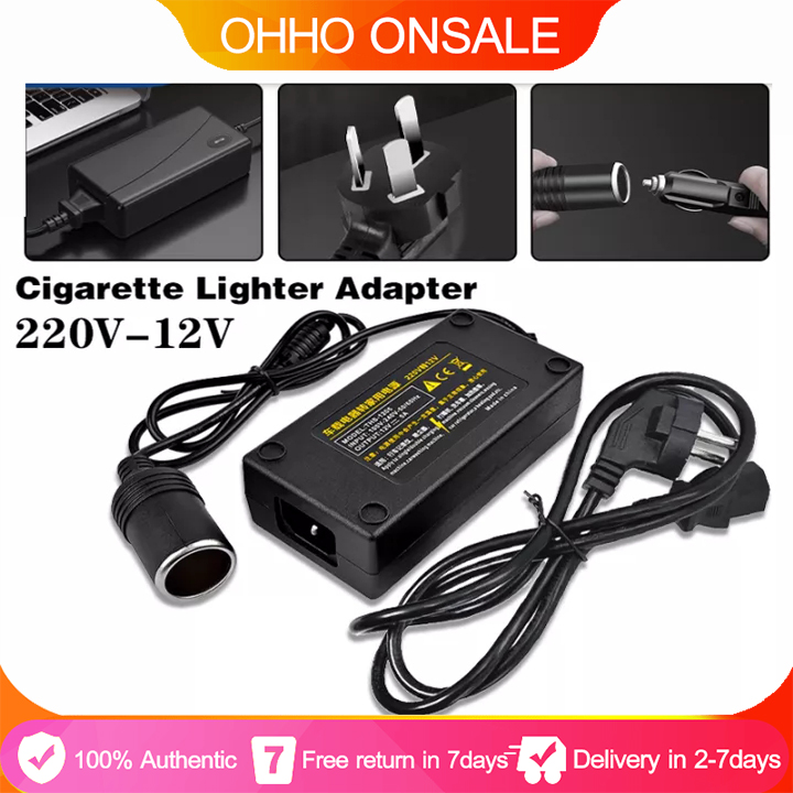 🔝Original+24hours delivery AC DC Adapter Car Charger Adapter Inverter ...