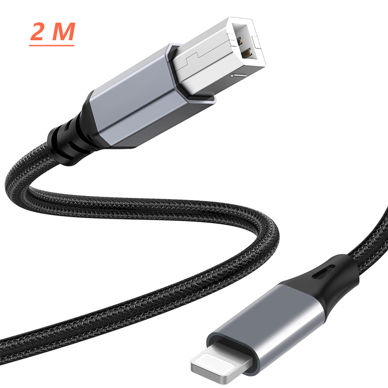 For lightning usb b cable Type B Midi Cable OTG for 13 to Midi