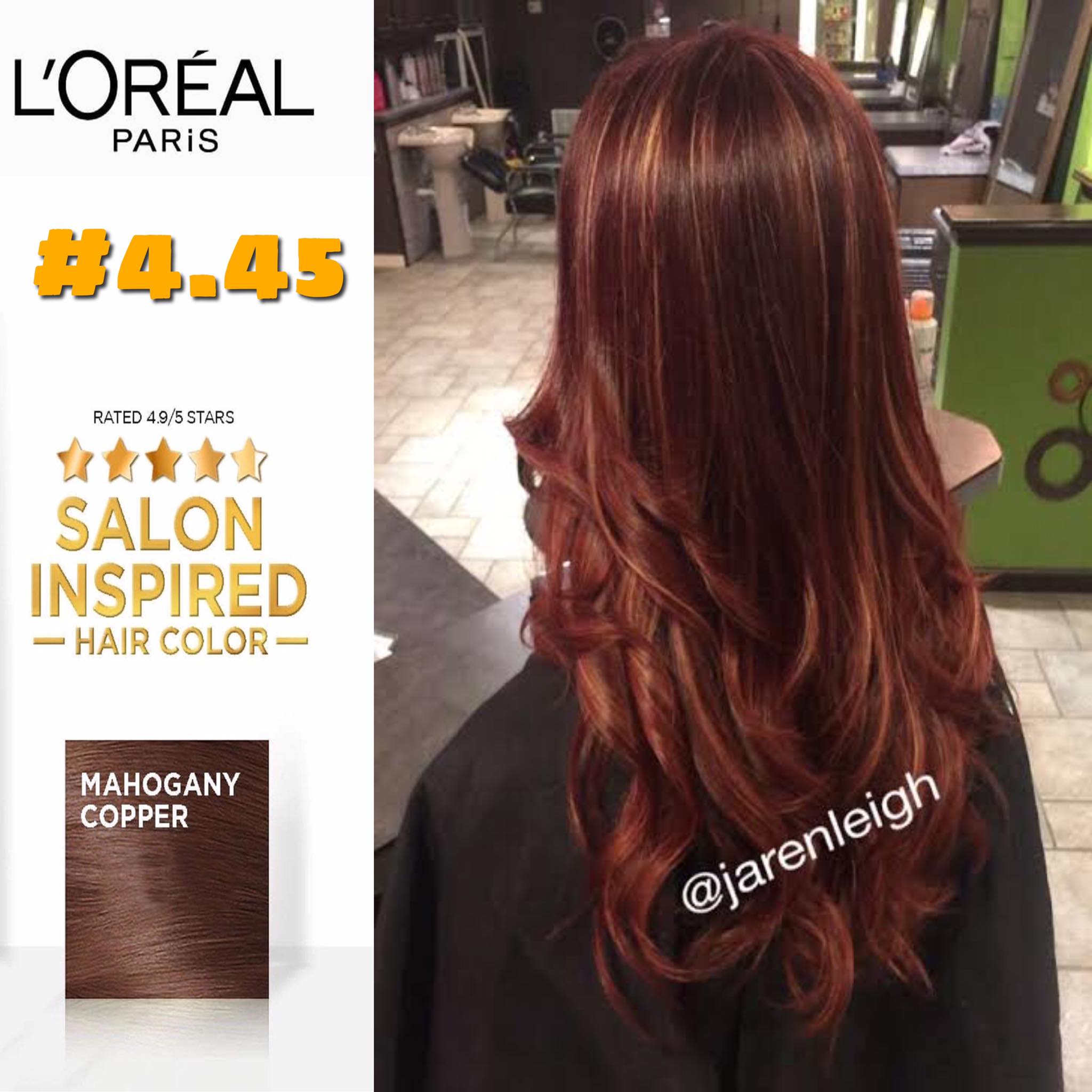 Trendy Hair Color LOREAL Excellence  Mahogany Copper Brown | Lazada PH