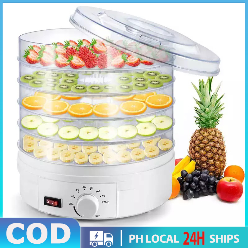 24 Hours Ship】Fruit dryer 5layer Small Fruit And Vegetable Dehydration