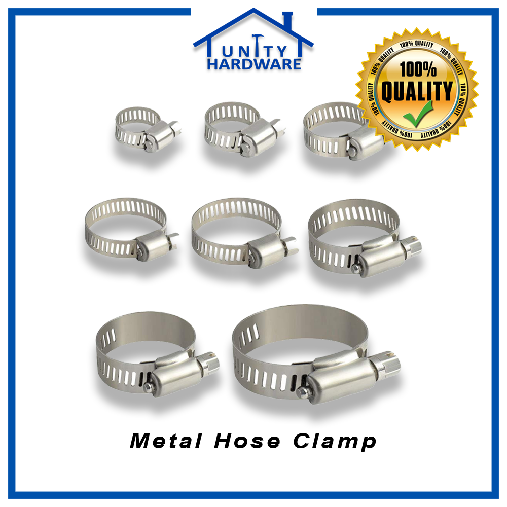 Metal Hose Clamp Clip Adjustable Range Stainless Steel Hose Clamp Air