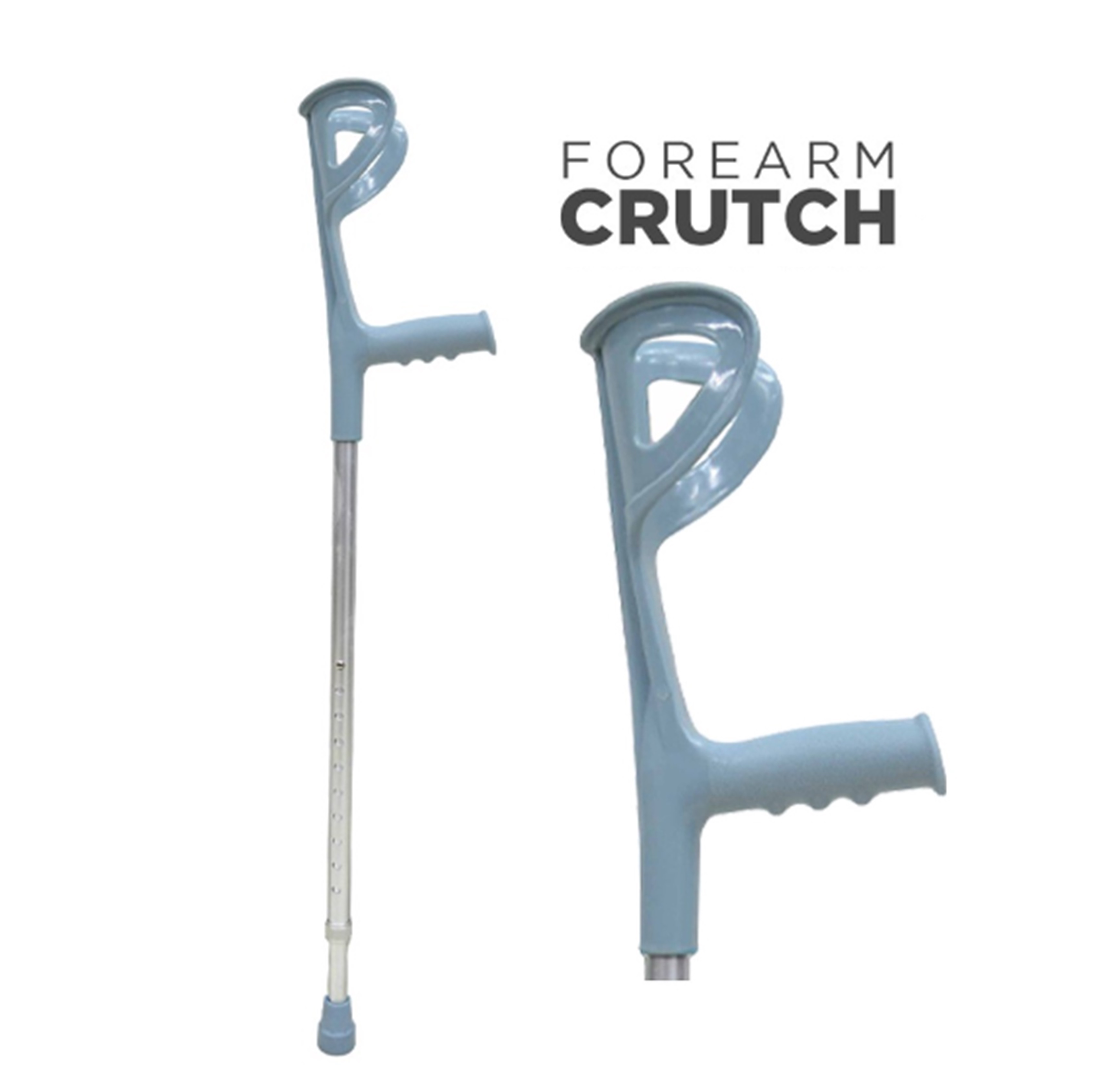 Saklay Crutches Forearm Crutches Adult Aluminum Lightweight Walking