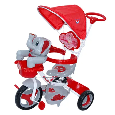 MoonBaby MB-3104AP Elephant Tricycle (Red)