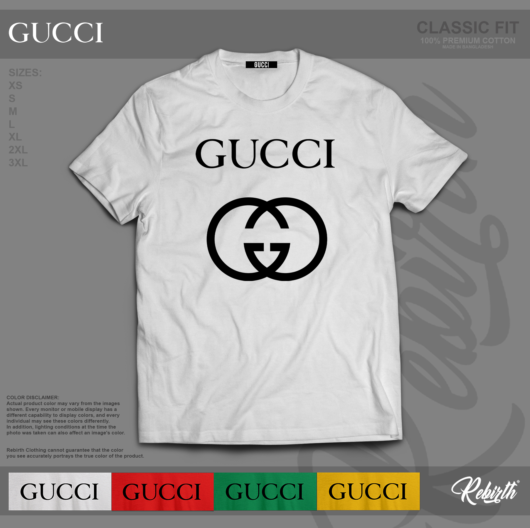 Rebirth Brand Printed Tee (Aao - 003 