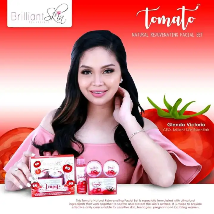 brilliant skin care tomato
