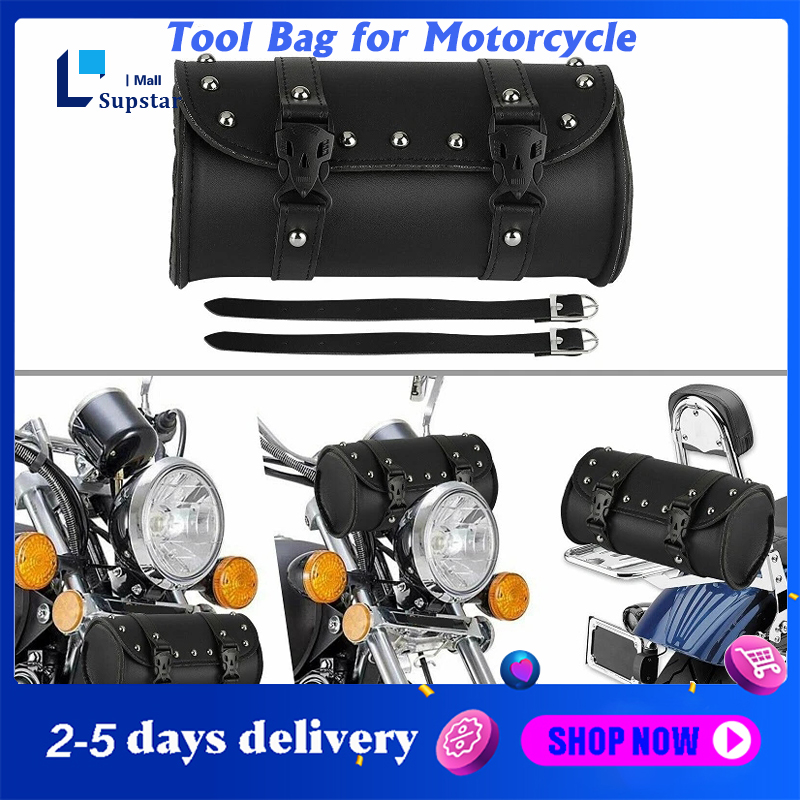 【Ship from Manila】Motorcycle Tool Bag Front Fork Handlebar Saddlebag