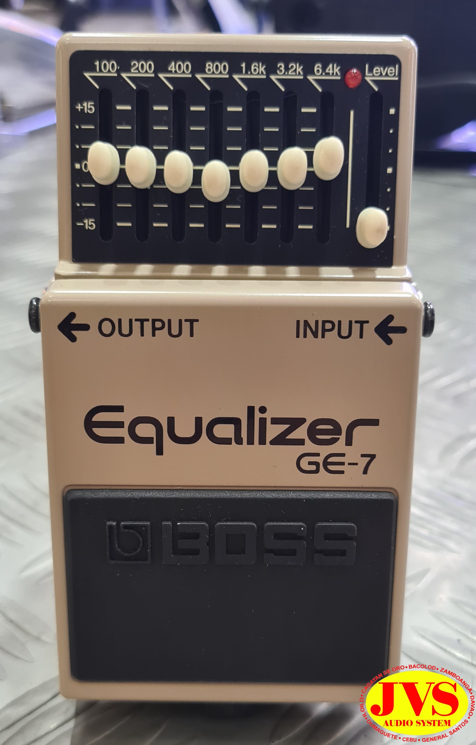 Boss GE-7 Equalizer Pedaal, pedal Boss GE-7 Equalizer Pedaal, pedal