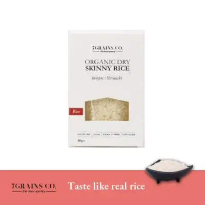 Organic Dry Skinny Rice 80g