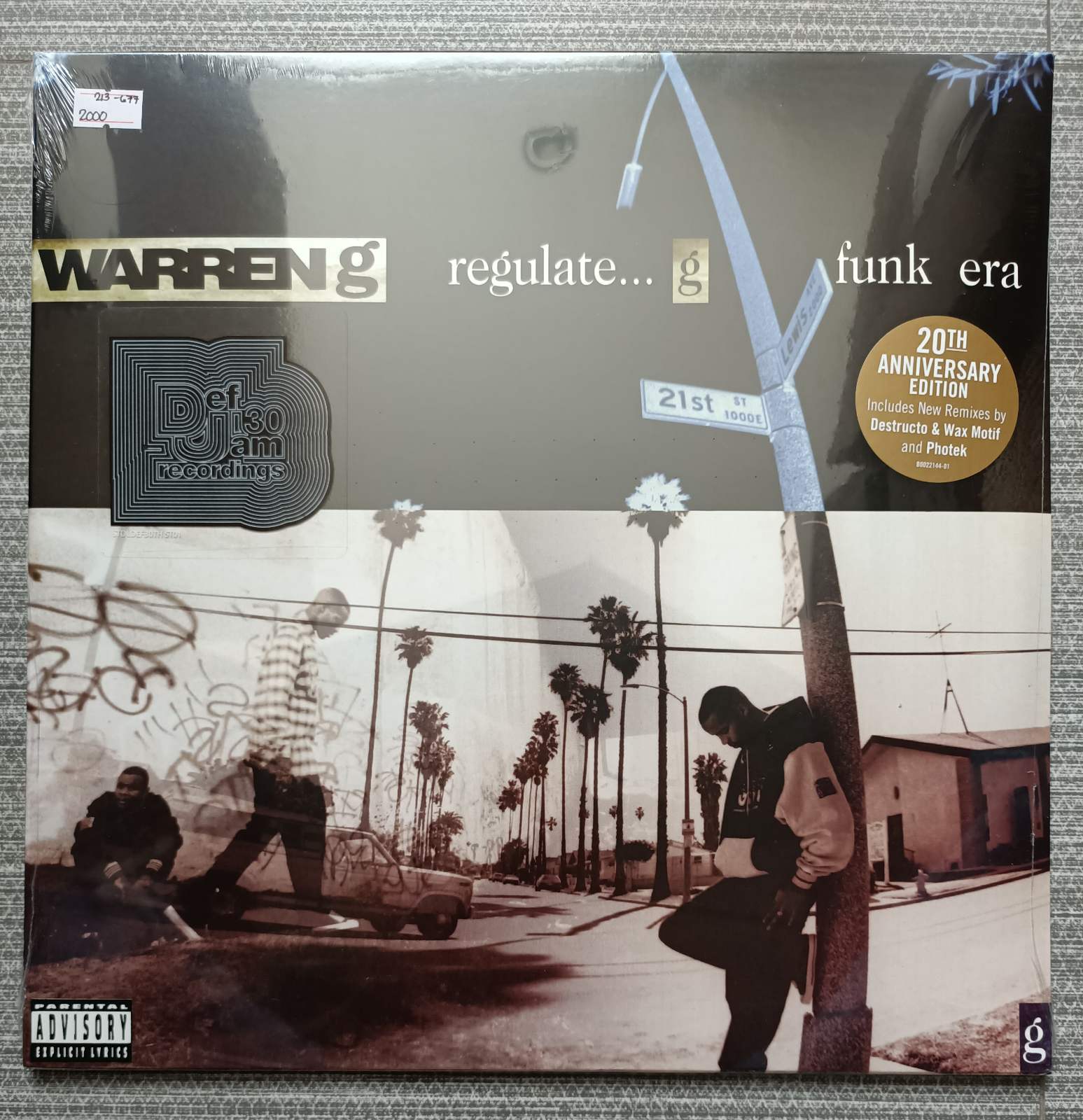 Warren G Regulate... G Funk Era Vinyl LP The Grey Market Records