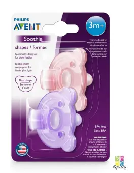 philips avent soothie pacifier 3m 