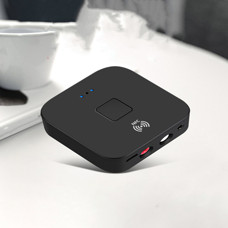 BLS-B11 NFC Bluetooth Receiver 5.0 3.5mm Jack Aux Stereo Wireless Adapter Music Support APTX LL for Car Speaker RCA Bluetooth 5.0 Audio Receiver