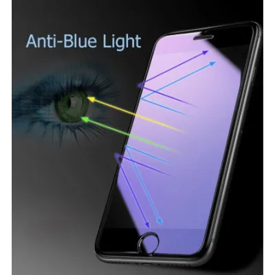 Anti Blue Ray Screen Tempered Glass For iPhone 5 ~ XS Max XR 7 8 6 PLUS 11 PRO MAX Screen Protector