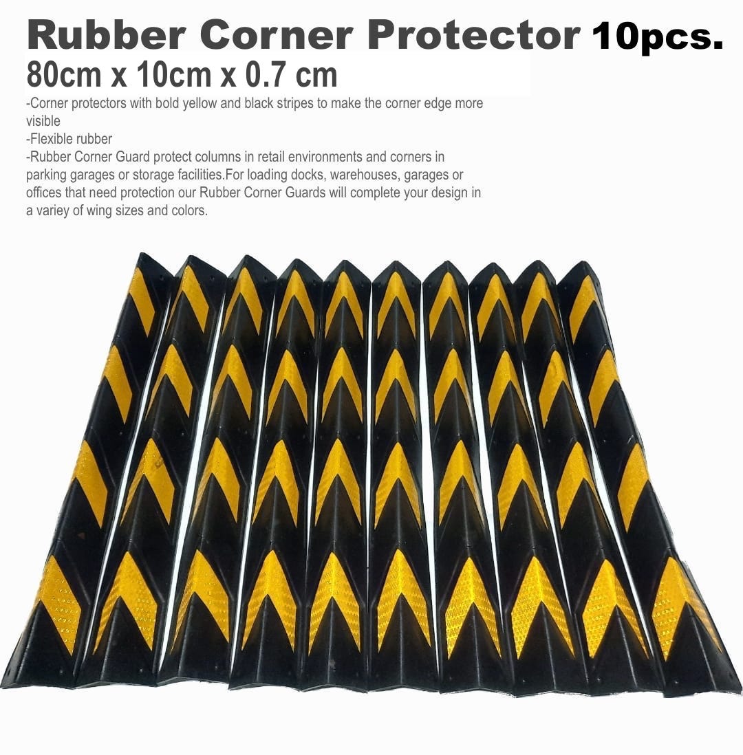 RUBBER CORNER PROTECTOR 10PCS. Lazada PH
