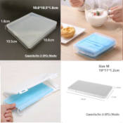 Portable Transparent Mask Storage Case Dustproof Carry Box Disposable Facemask Container Protective Organizer Holder