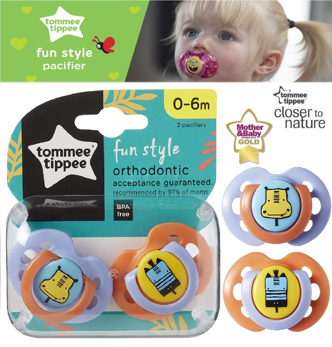 orthodontic soother newborn