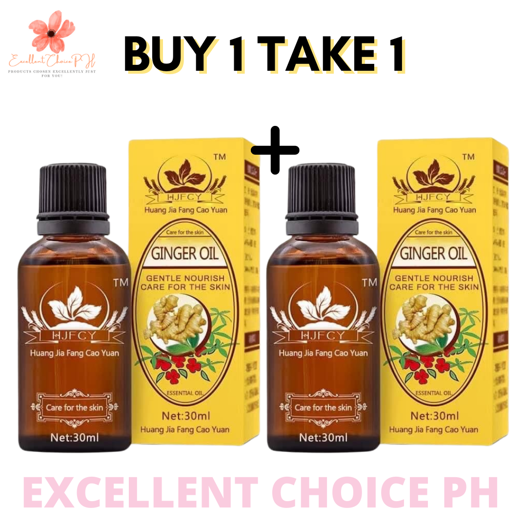 100 Natural and Effective Miracle Ginger Essential Oil Massager Gamot