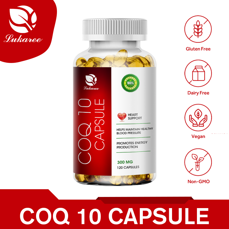 Viên nang Coenzyme Q10 300mg để tăng cường sức khỏe tim mạch và sức khỏe