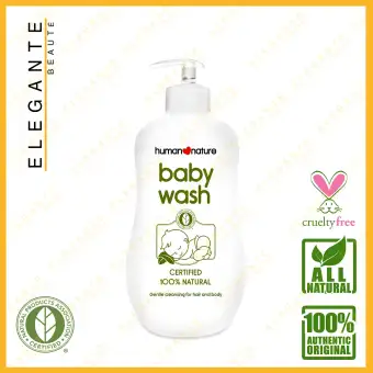 human nature baby wash