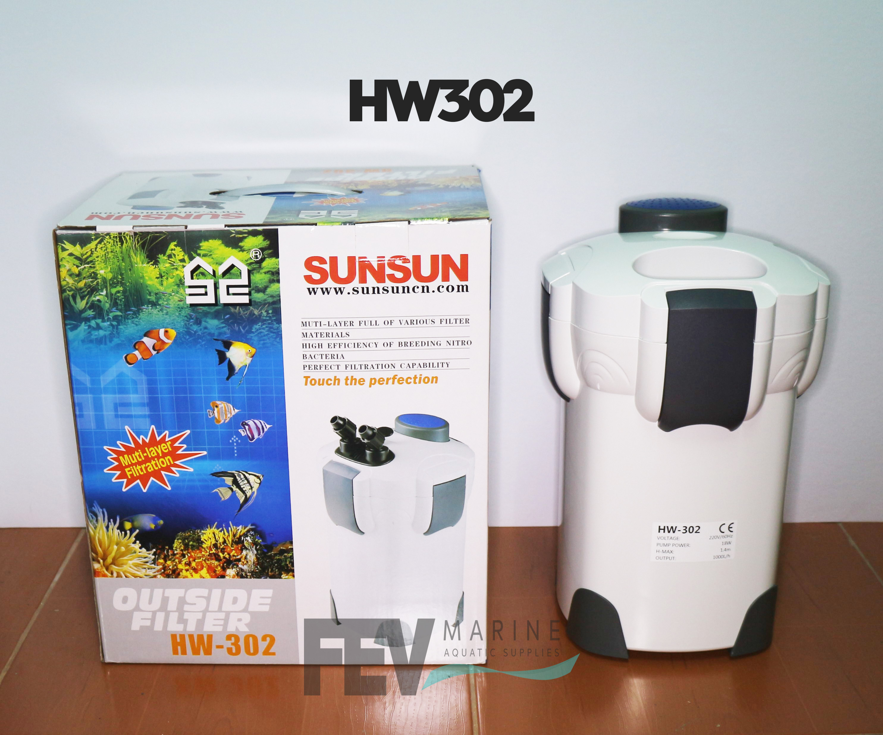 HW-302 External Canister Aquarium Filter by Sunsun | Lazada PH