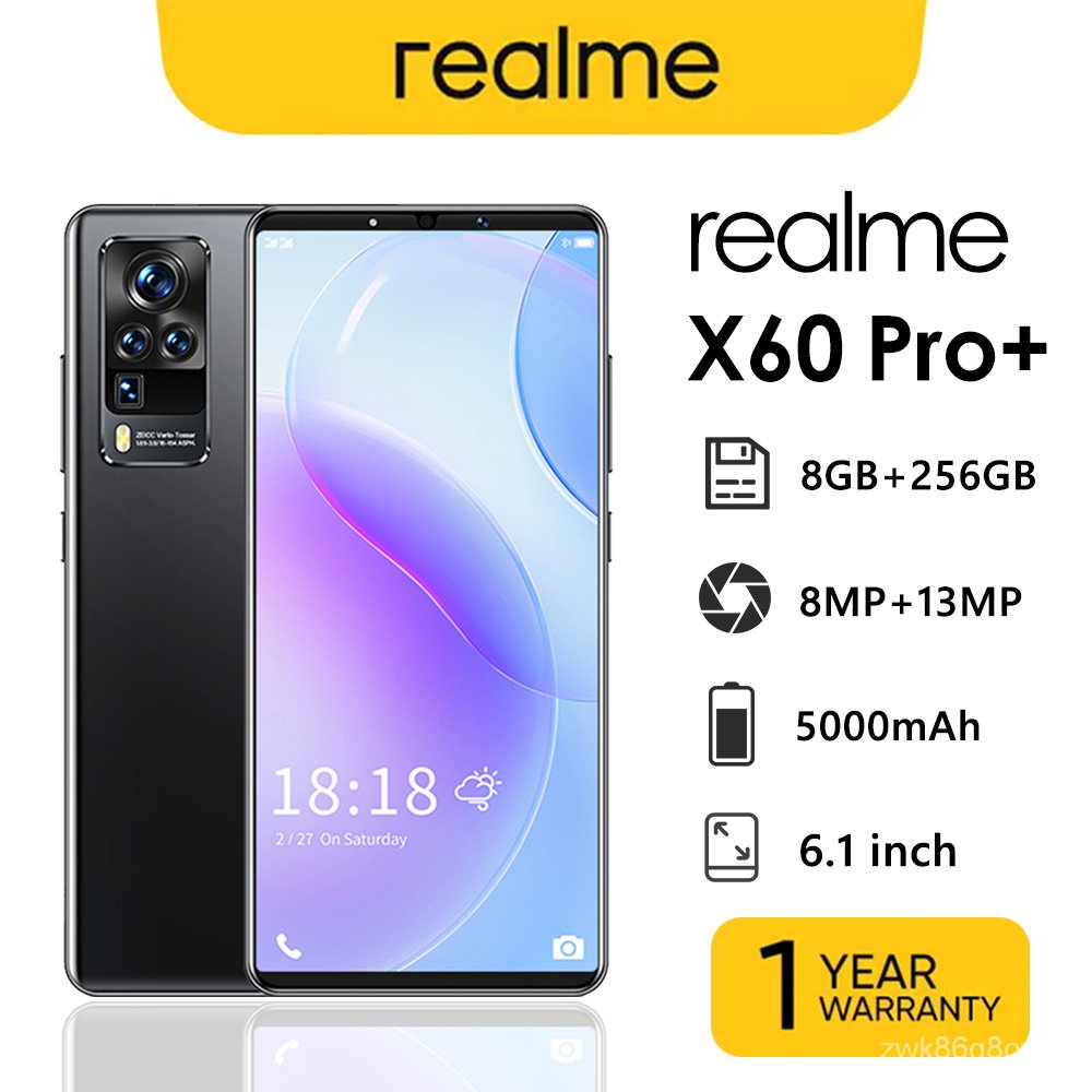 Realme X60 Pro Plus 5G smartphone RAM 8GB ROM 256GB Android mobile ...