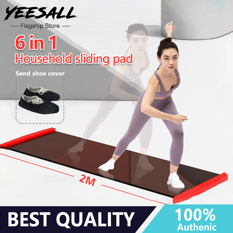 200CM x 55CM Sports sliding mat fitness training board Indoor fitness