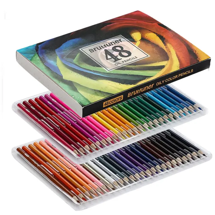 Download Oily Art Coloured Pencils Set For Adult Coloring Books Artist Drawing Sketching Crafting For Beginners Artist Lazada Ph
