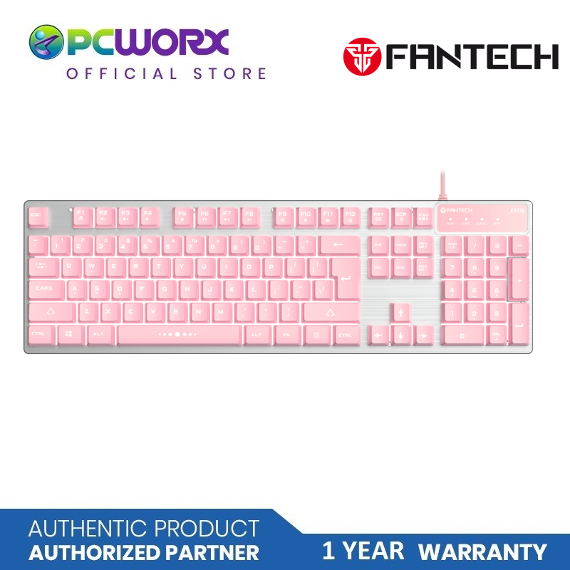 Fantech K613L Fighter II Full Gaming Keyboard Sakura Pink Fantech