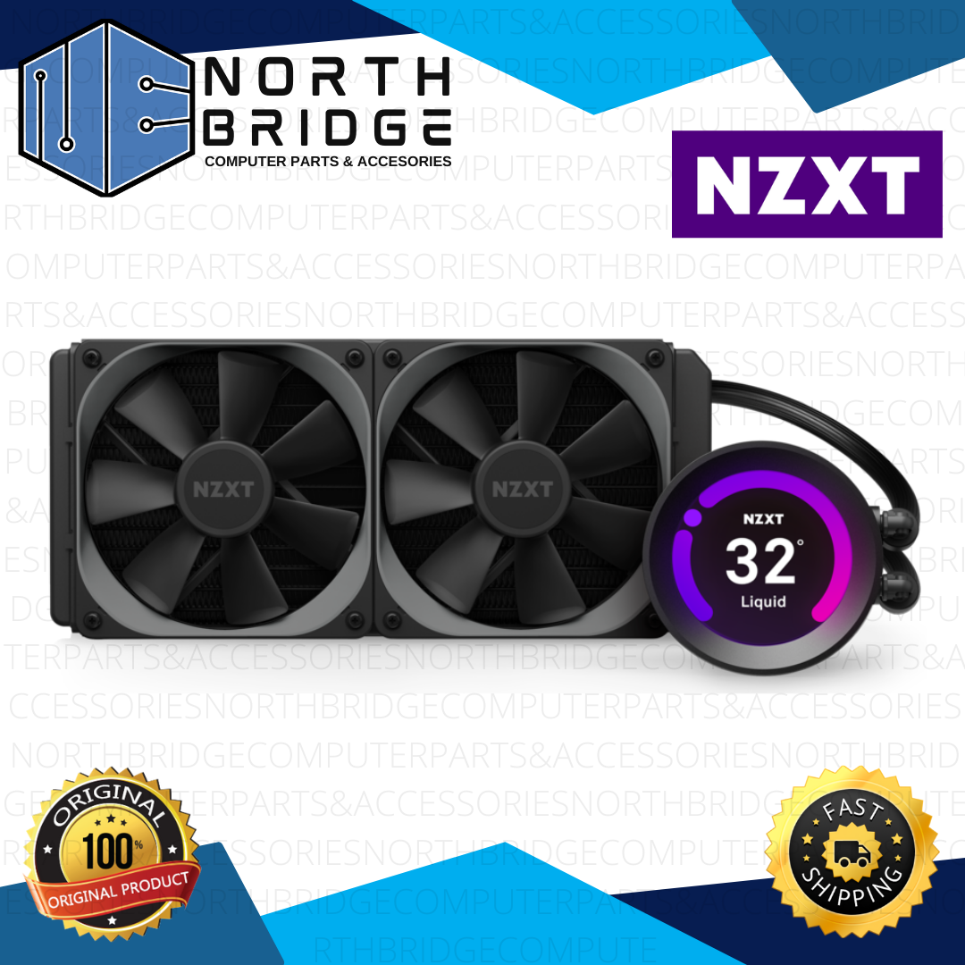 NZXT KRAKEN Z53 240mm CPU Liquid Cooler with LCD Display (RLKRZ5301
