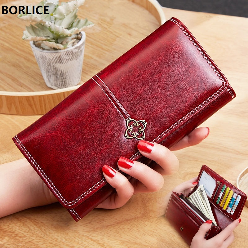 Ready to Ship - Cholla Blossom Long Wallet - Minimalist Leather Wallet —  The Leather Quill Shoppe