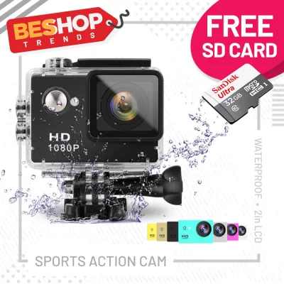 1080P Waterproof Camera 2.0 Inch Camcorder Sports DV Go Car Cam Pro Mini Sports DV Camcorder With Cam Accessories for gopro style go pro with with Waterproof Ultra Sport Camera With Waterproof Case Sport Video Action Camcorder