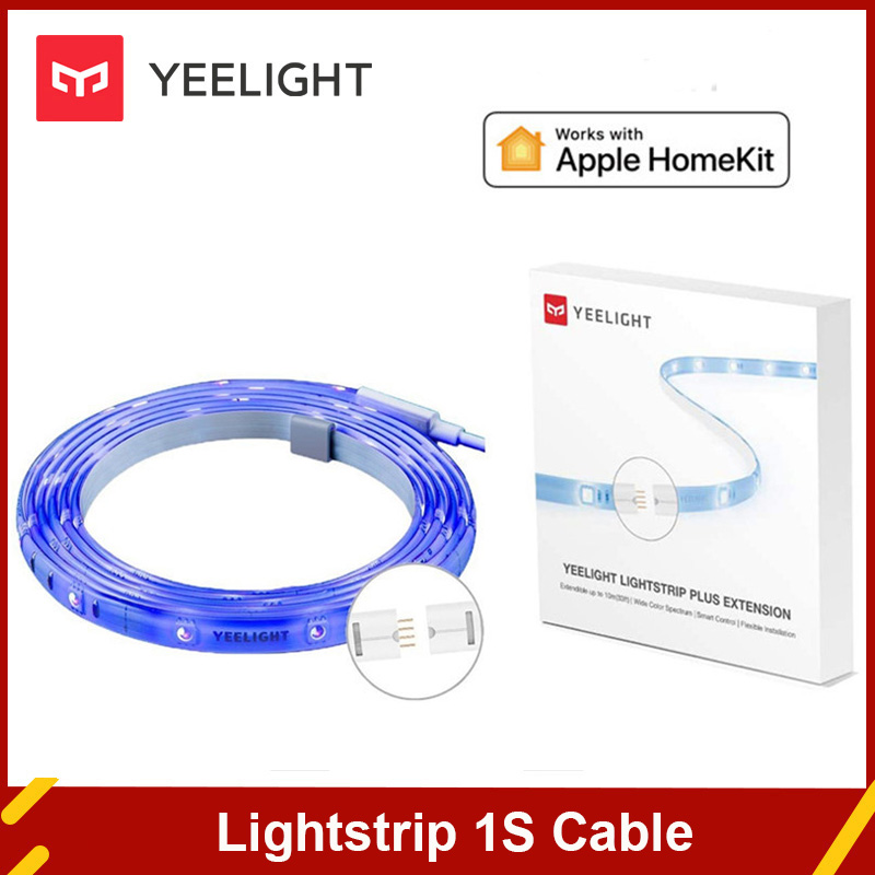 Yeelight Lightstrip Plus Extension YLOT01YL 1m RGB Led Color Smart light  strip APP control Work with Home Mi Home Alexa