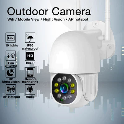 V380 Pro CCTV camera Q10-T outdoor cctv Wireless WIFI Network Security Two-Way Audio cctv camera connect to cellphone Indoor Outdoor 1080p HD ip camera cctv Night vision outdoor cctv HD Dome IP Camera CCTV Security Camera