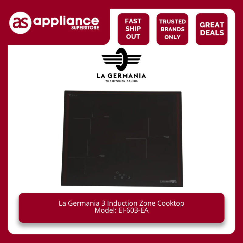 La Germania 3 Induction Zone Cooktop EI603EA Lazada PH