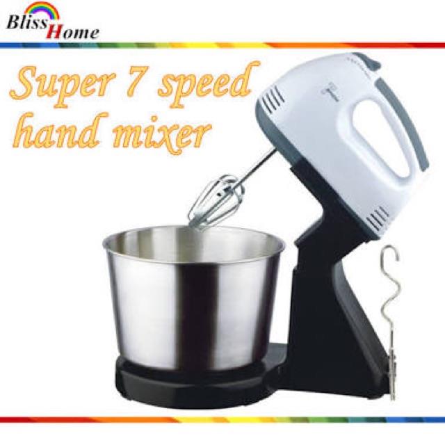 delivery COD super 7 speed hand mixer Lazada PH