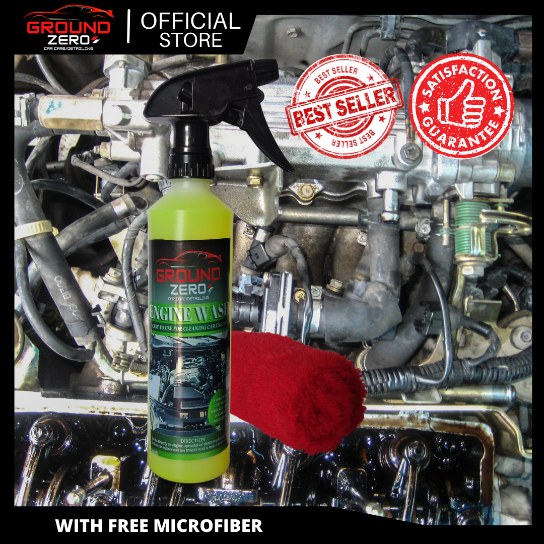 015 Ground zero car care Engine wash Premium Degreaser 500ml cleaning