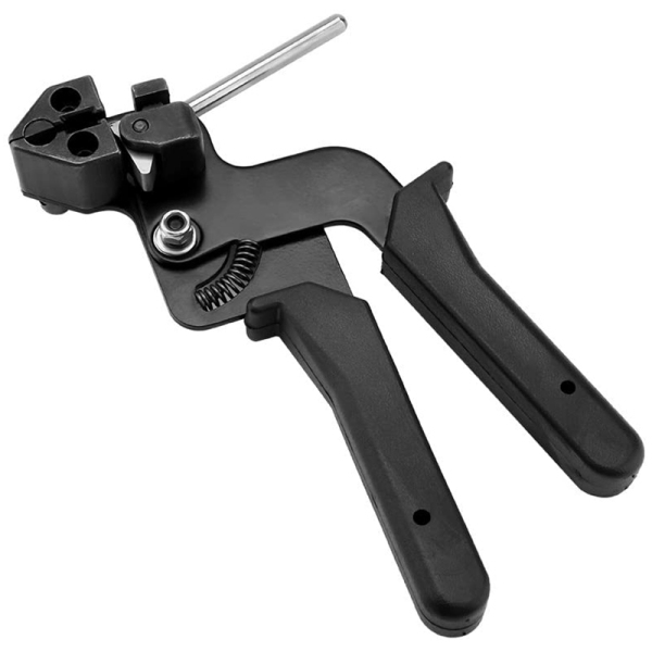 Cable Tie Tool, Stainless Steel Fastening Cable Tie Cutter Tensioner Cutter Tool Cutting Width Within 12mm