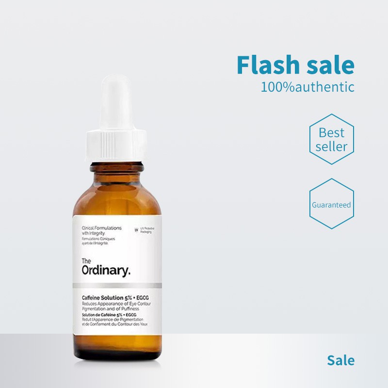 The ordinary Caffeine Solution 5+ EGCG Eye Serum Eliminate Best Eye Cream Wrinkles Dark Circle