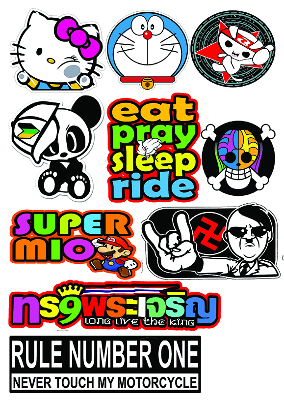 motorcycle sticker | Lazada PH