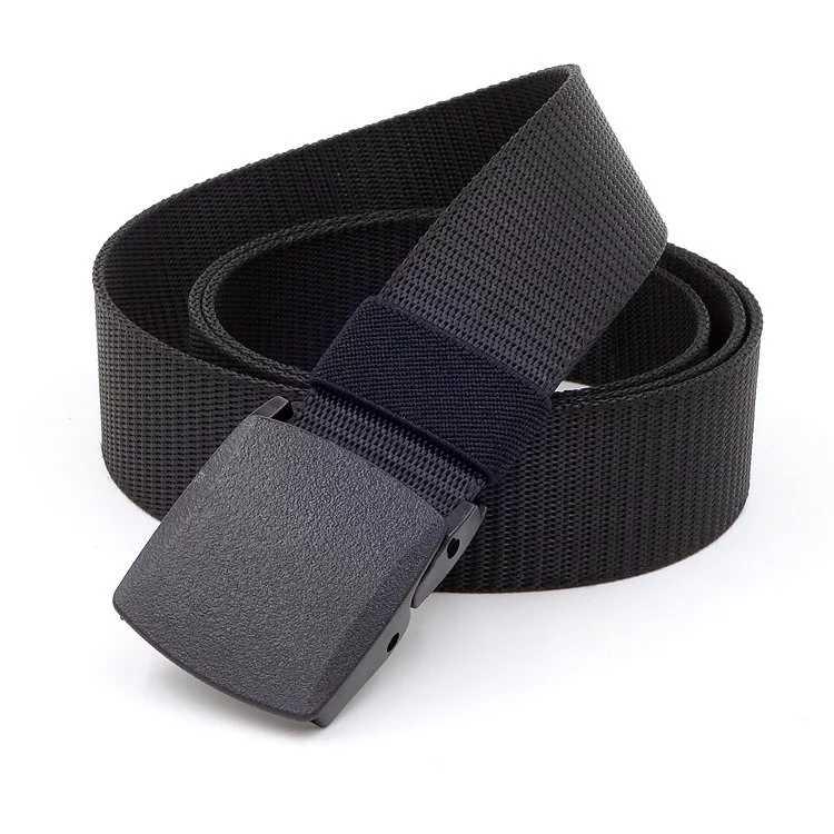 FUNPOINT Mens Womens Unisex Belt Canvas Outdoor Tactical Adjustable ...